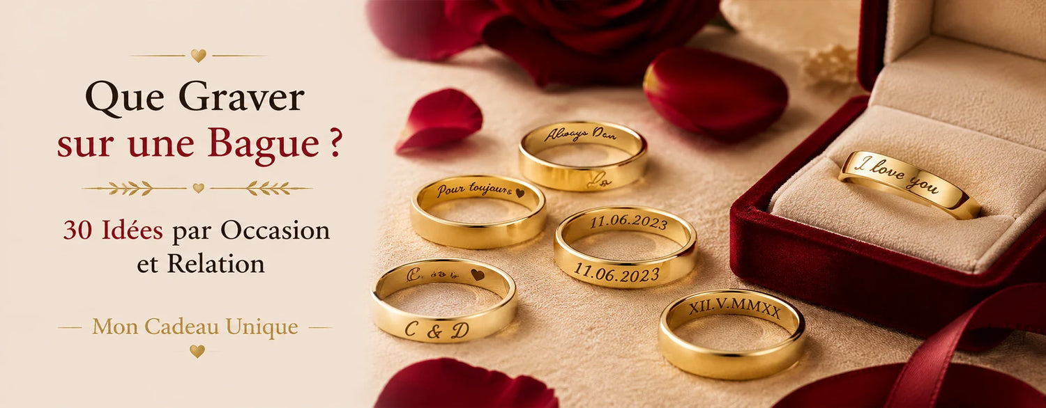 Que Graver sur une Bague ? 30 Idées par Occasion et Relation