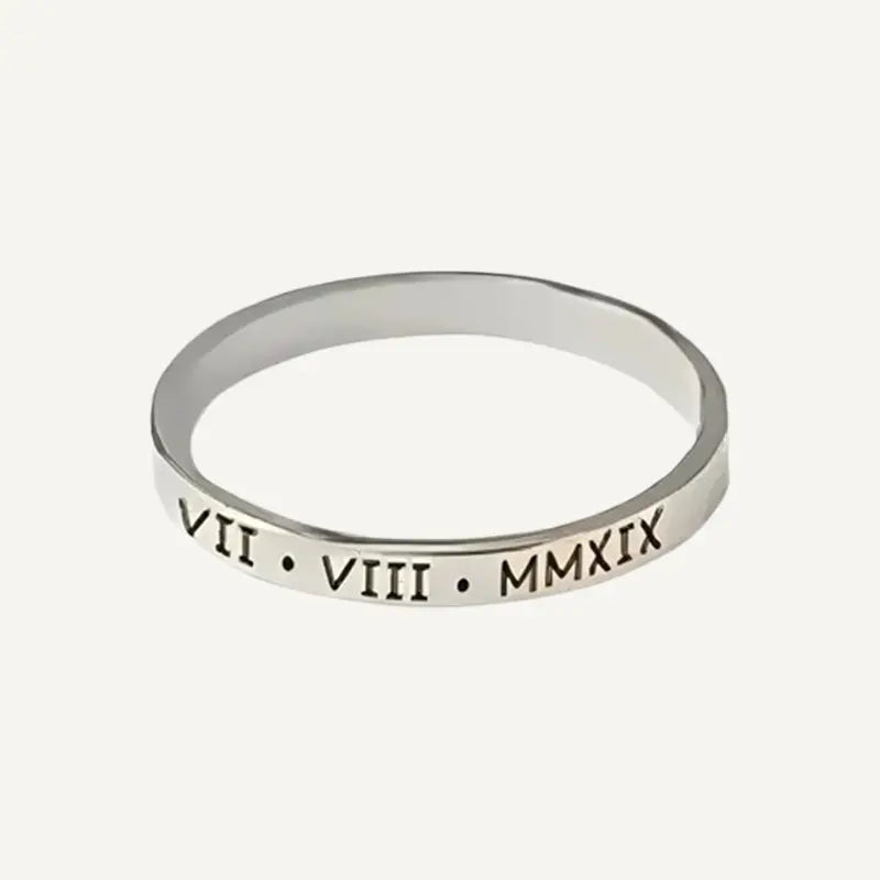 Bague Fine à Graver