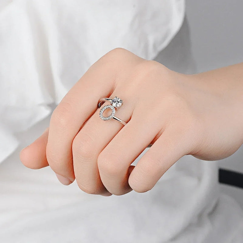 Bague Initiale Femme