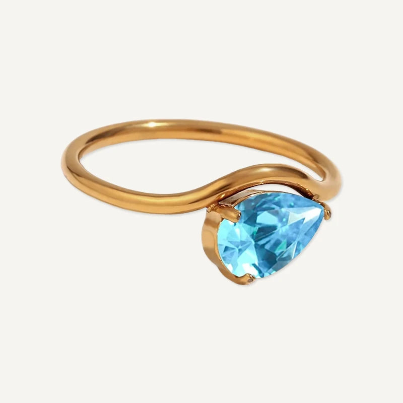 Bague Pierre de Naissance Mars