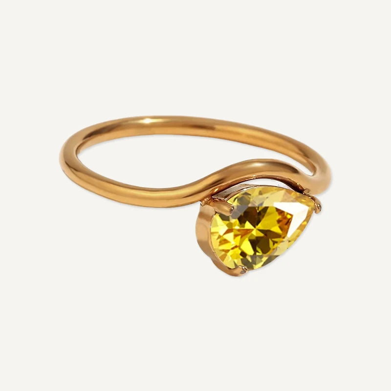Bague Pierre de Naissance Novembre