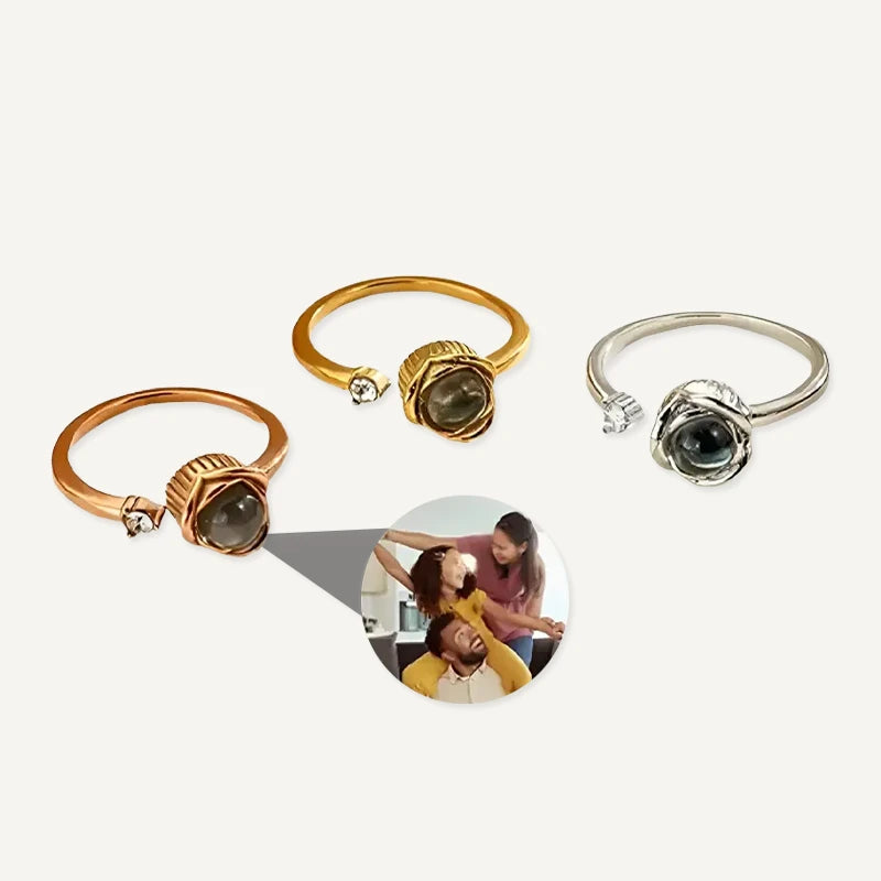 Bague Projection Photo