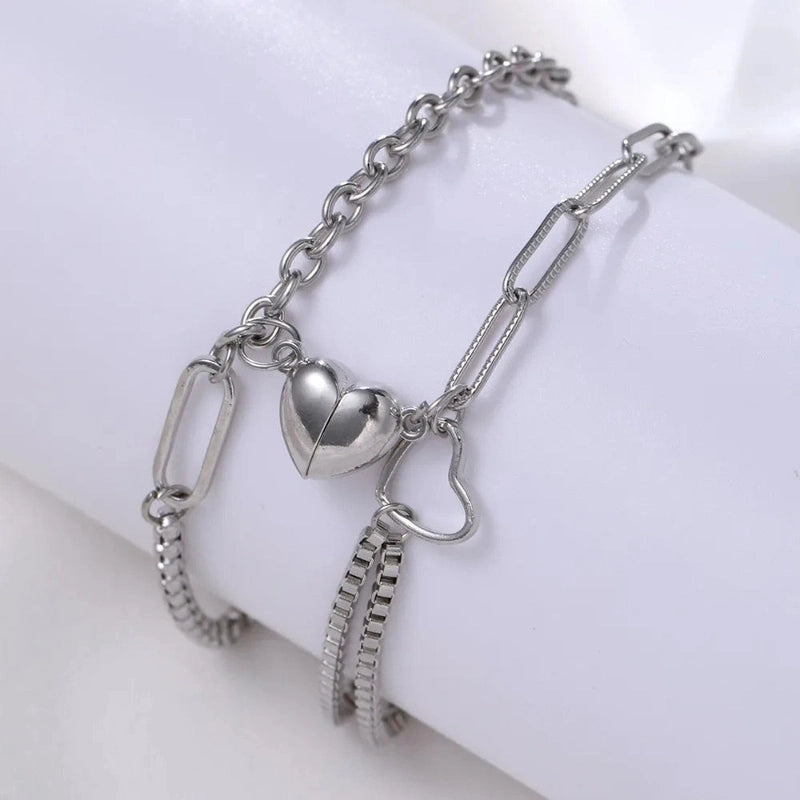 Bracelet Couple Acier Inoxydable