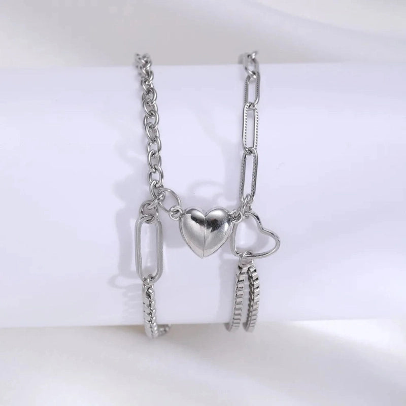 Bracelet Couple Acier Inoxydable