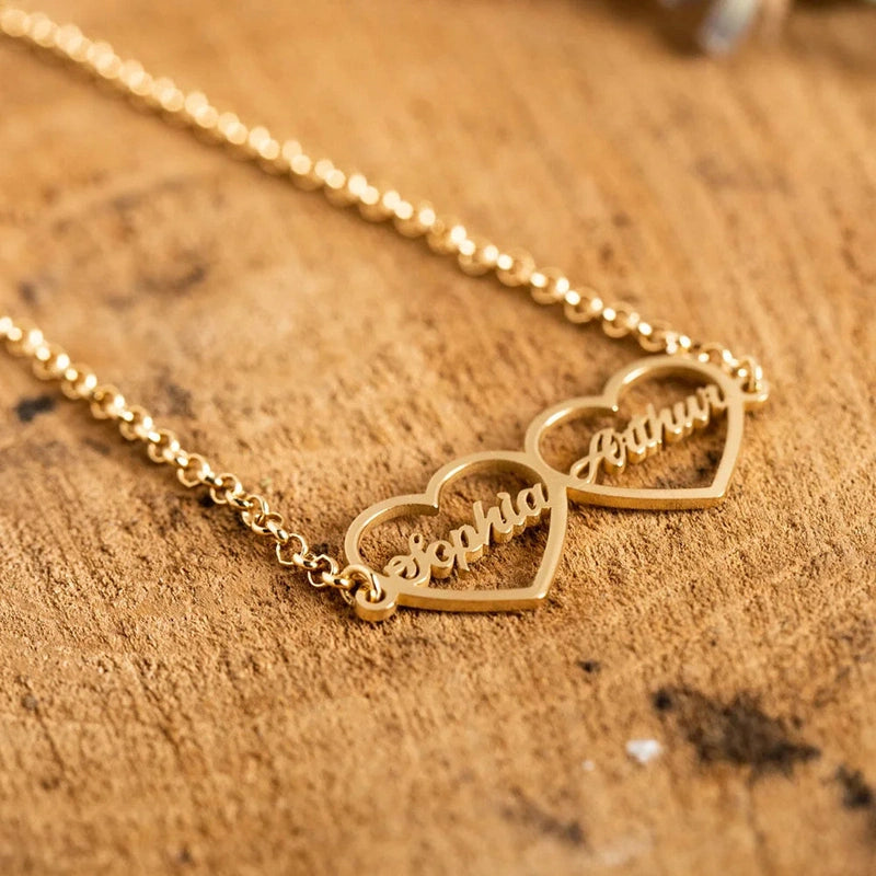 Bracelet Cœurs Prénoms