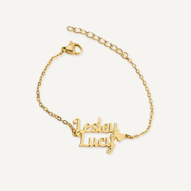 Bracelet Personnalisé 2 Prénoms