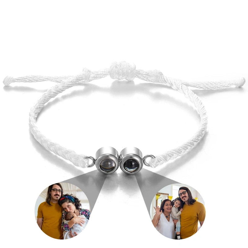 Bracelet de Projection Personnalisé Pour Couple