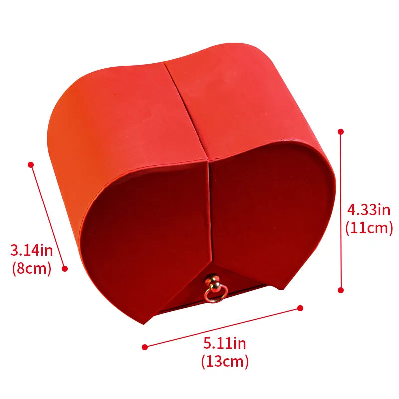 Coffret Rose Éternelle Avec Bijoux