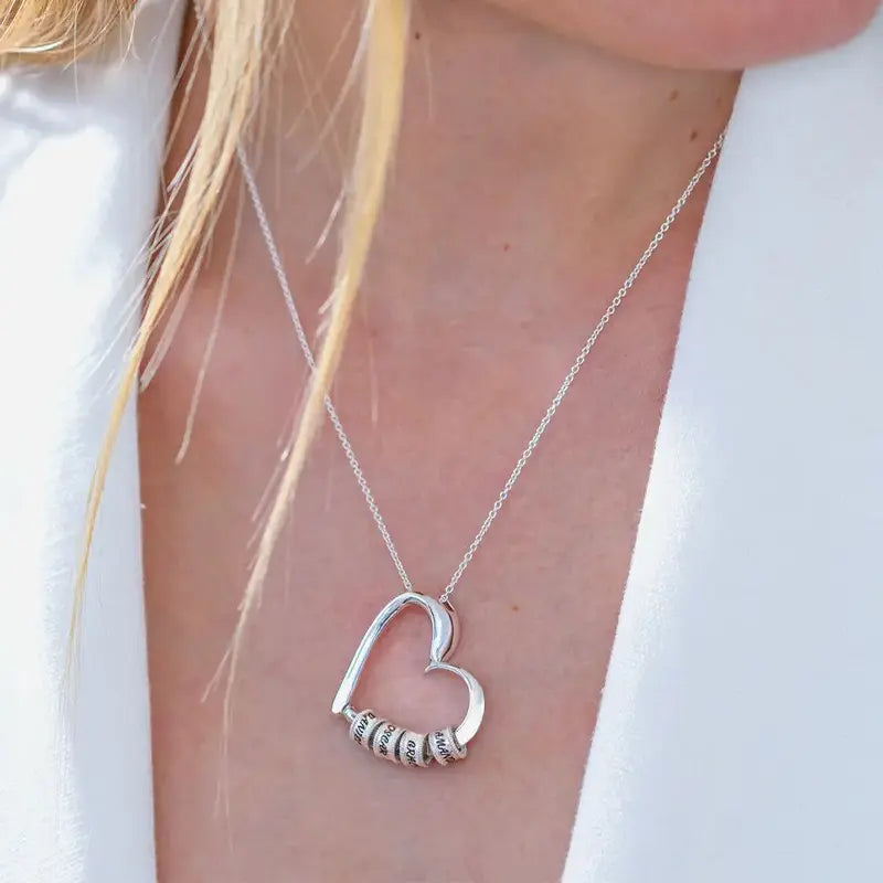 Collier Cœur Personnalisé Prénom Femme