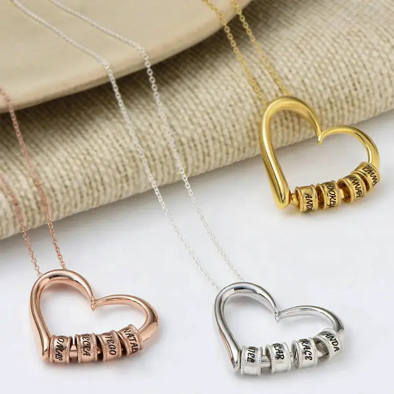 Collier Cœur Personnalisé Prénom