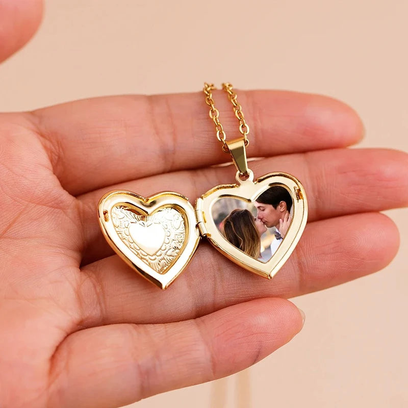 Collier Cœur Photo
