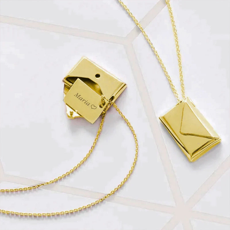 Collier Enveloppe Personnalisé