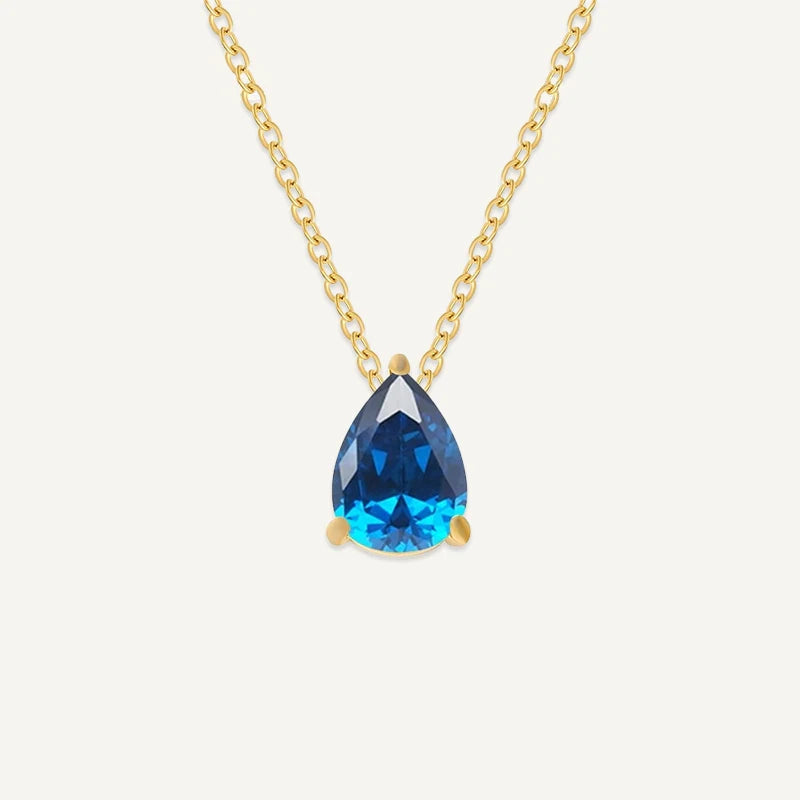 Collier Goutte Pierre de Naissance Decembre