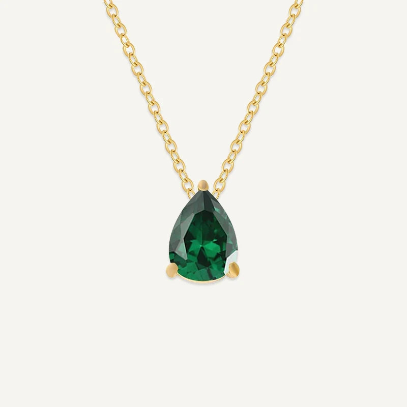 Collier Goutte Pierre de Naissance Mai