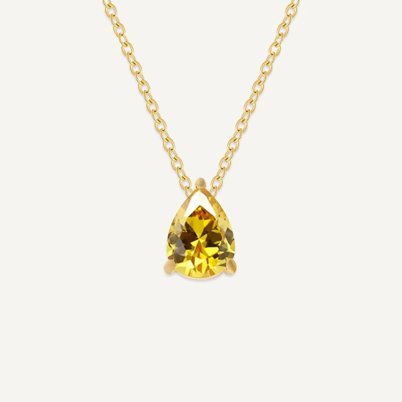 Collier Goutte Pierre de Naissance Novembre