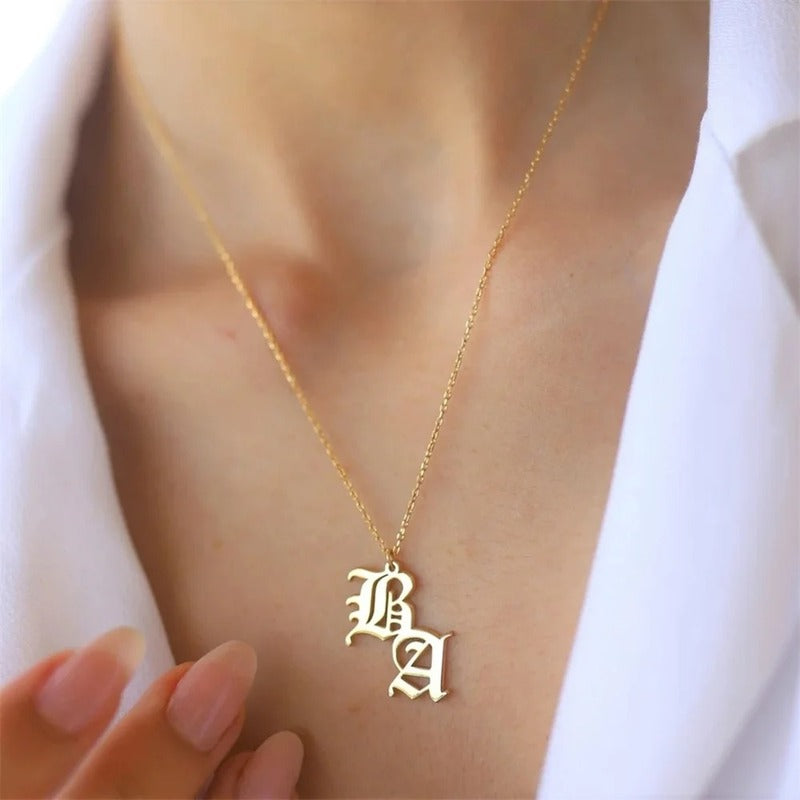 Collier Initiales