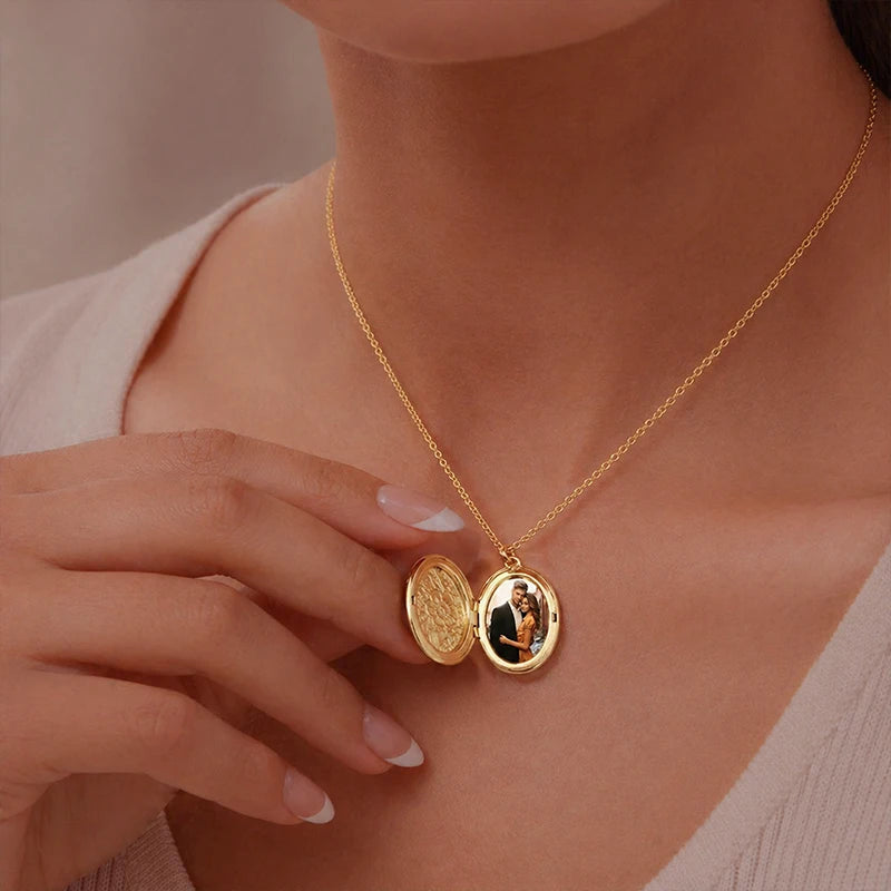 Collier Médaillon Photo
