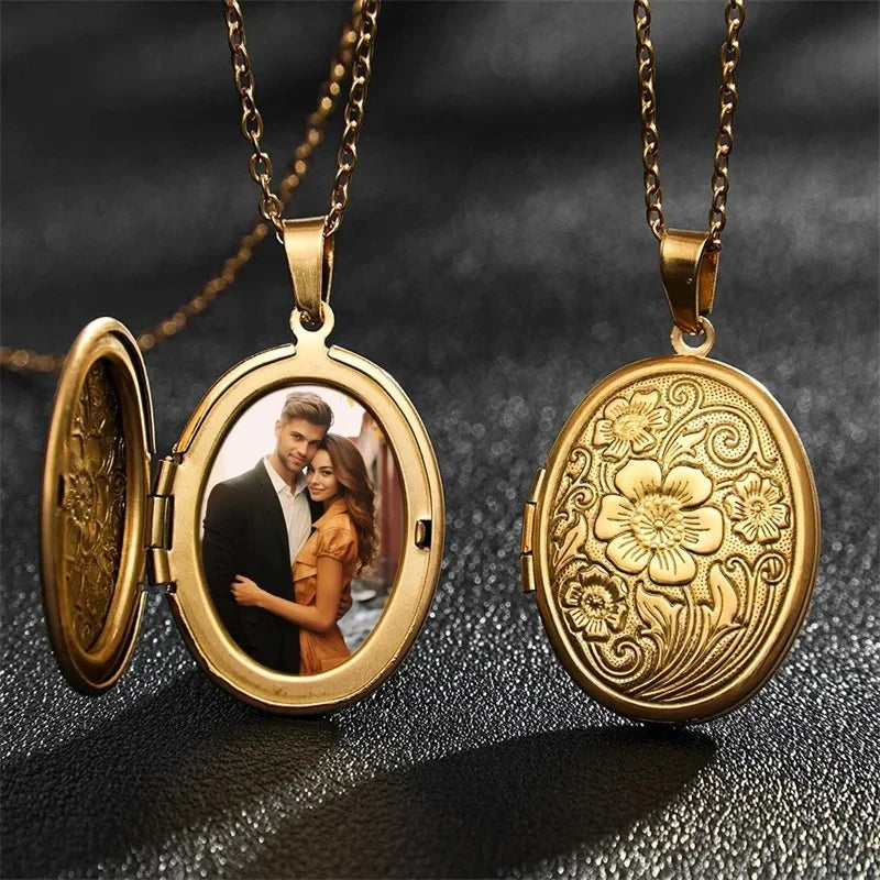 Collier Médaillon Photo