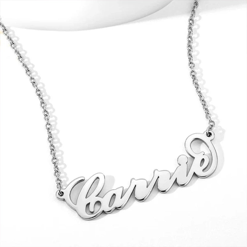 Collier Personnalisé Prénom Argent