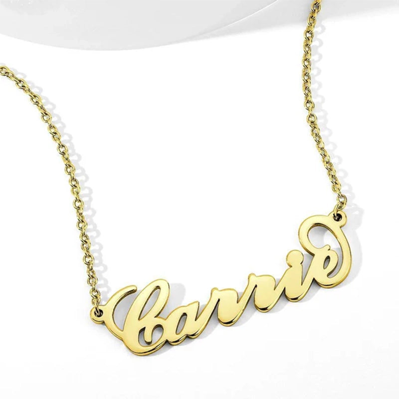 Collier Personnalisé Prénom Or