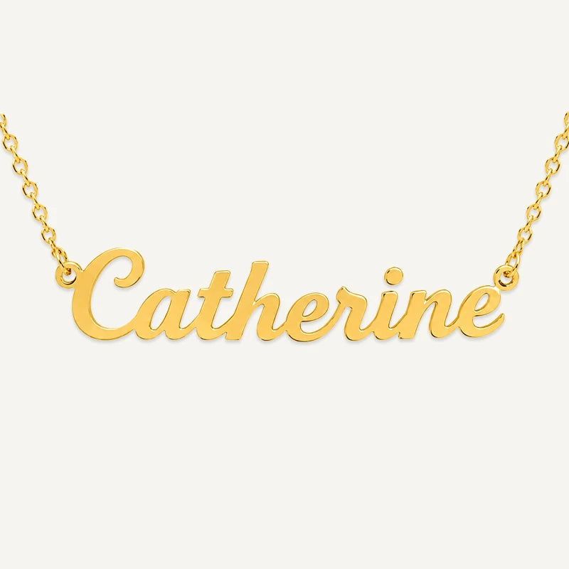 Collier Personnalisé Prénom Or