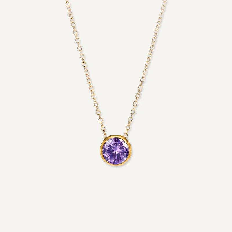 Collier Pierre de Naissance Février