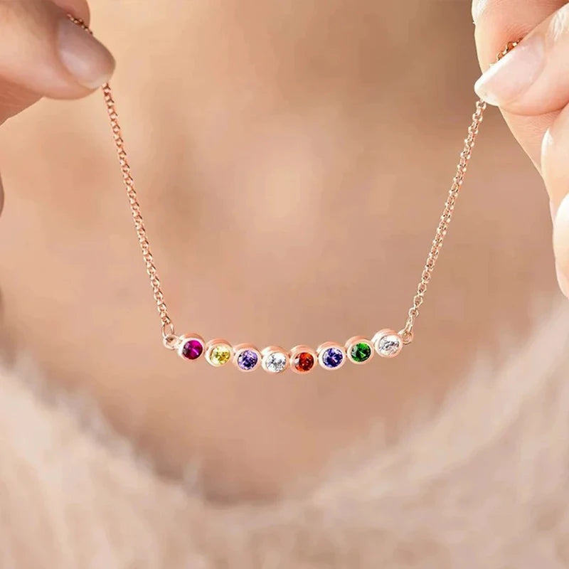 Collier Pierres de Naissances Femme