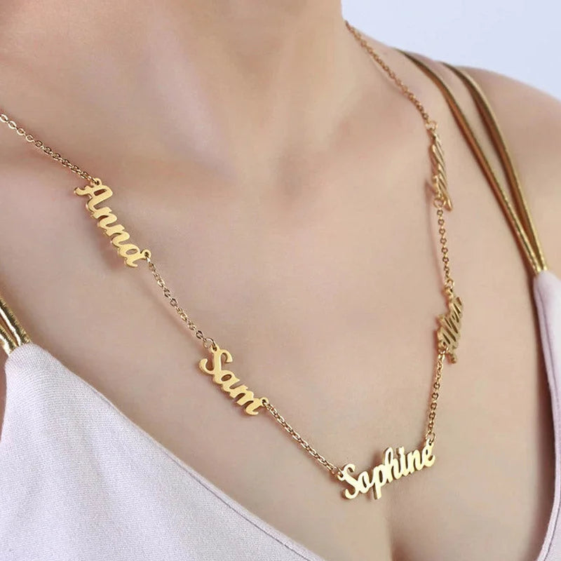 Collier Prénoms Personnalisés