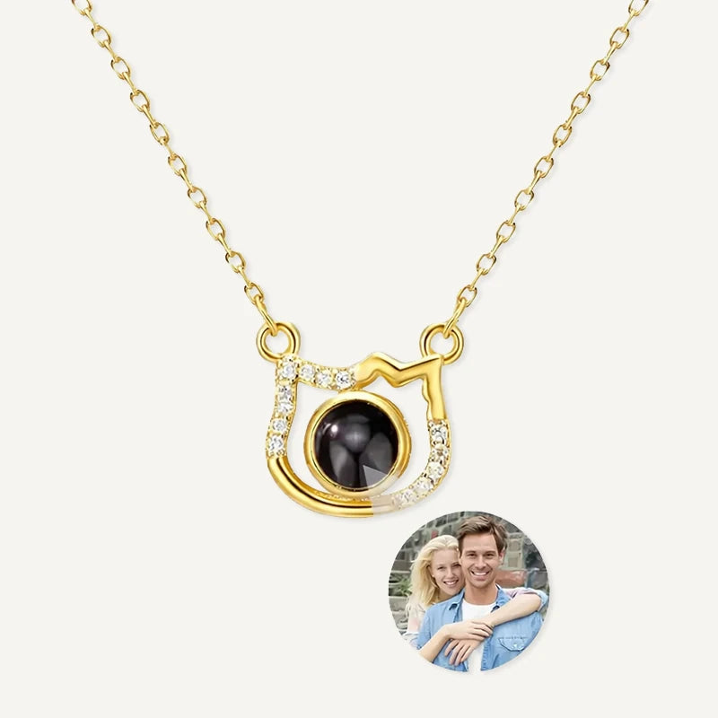 Collier Projection Photo Chat Or