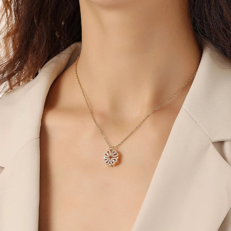 Collier Trèfle à 4 Feuilles Femme