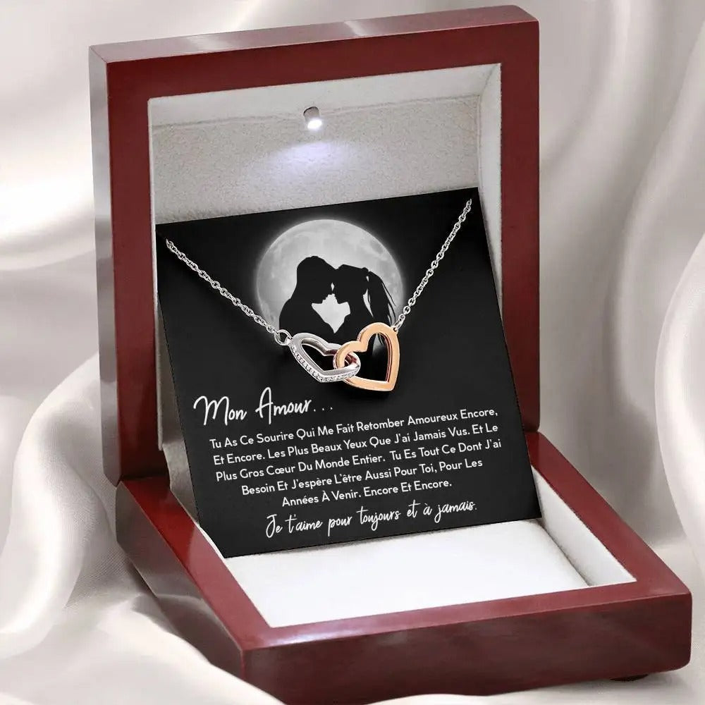 Mon Amour... - Collier Cœur Coffret