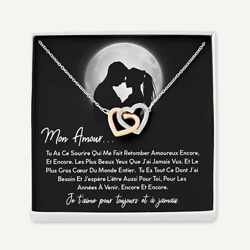 Mon Amour... - Collier Cœur Femme