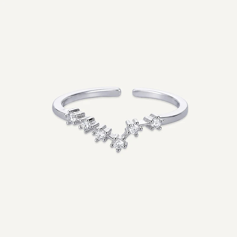 Bague Constellation du Zodiaque Poissons
