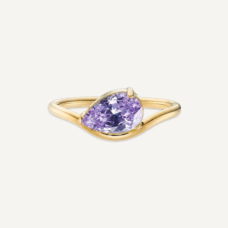 Bague Pierre de Naissance Février