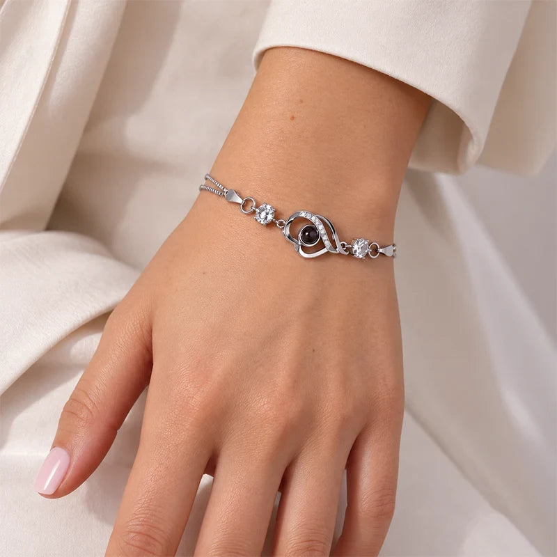 Bracelet Photo Projection Femme