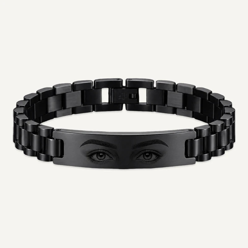 Bracelet Photo Regard Noir