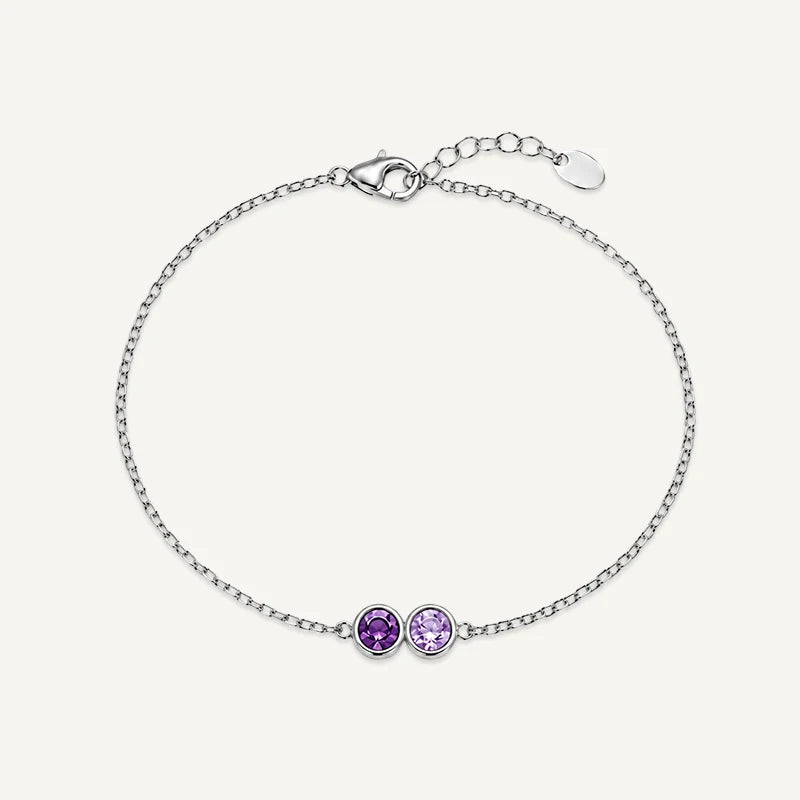 Bracelet Pierres de Naissances Argent 2