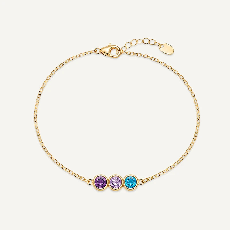 Bracelet Pierres de Naissances Or 3