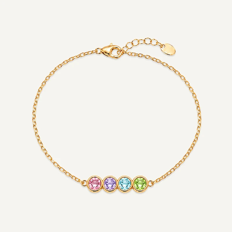 Bracelet Pierres de Naissances Or 4