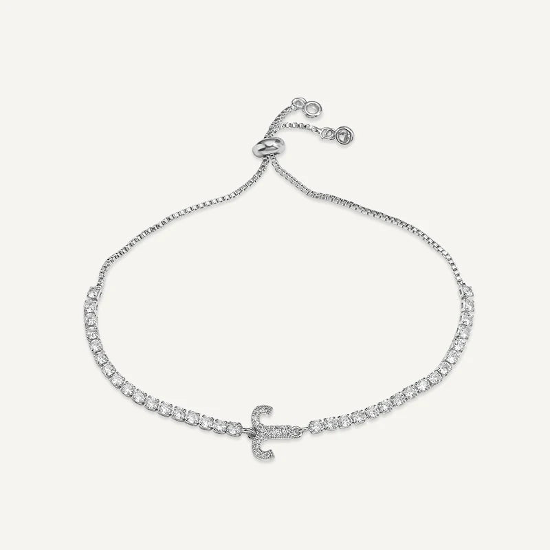 Bracelet Tennis Signe Astrologique Argent Bélier