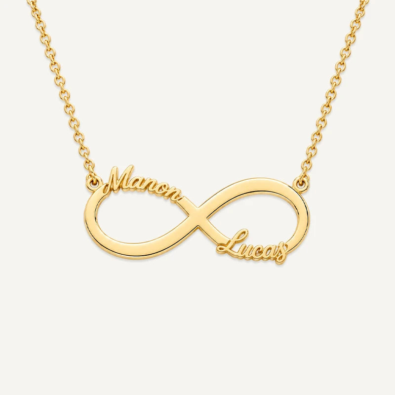 Collier Infini Prénoms Or 2