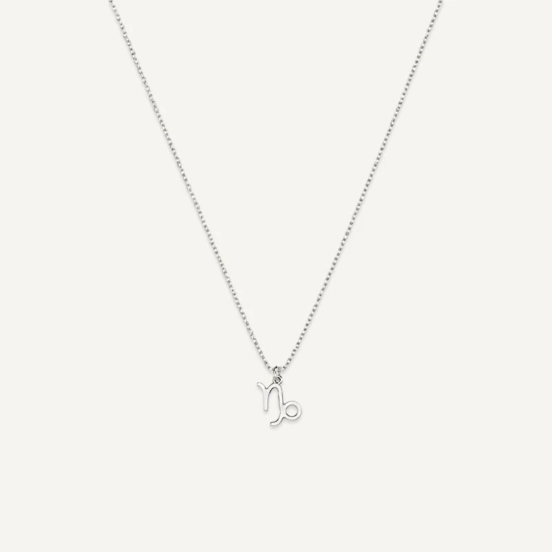 Collier Signe Astrologique Personnalisé Argent Capricorne