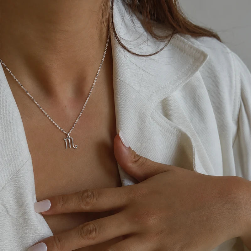 Collier Signe Astrologique Personnalisé Argent Femme