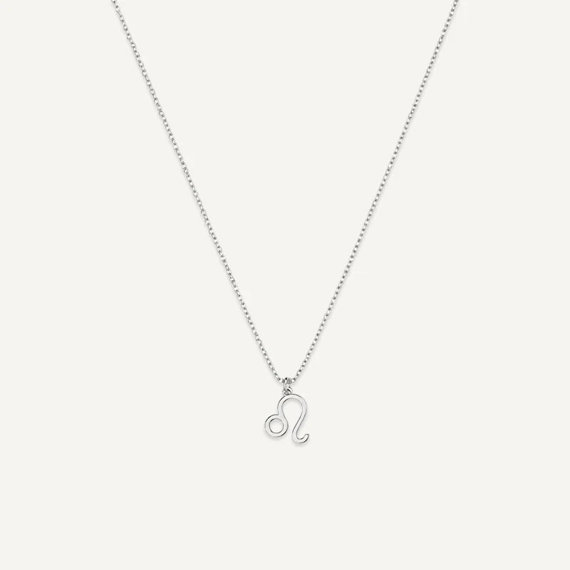 Collier Signe Astrologique Personnalisé Argent Lion