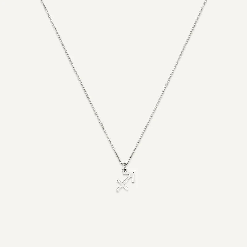 Collier Signe Astrologique Personnalisé Argent Sagittaire