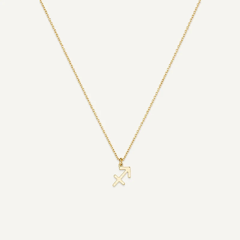 Collier Signe Astrologique Personnalisé Or Sagittaire