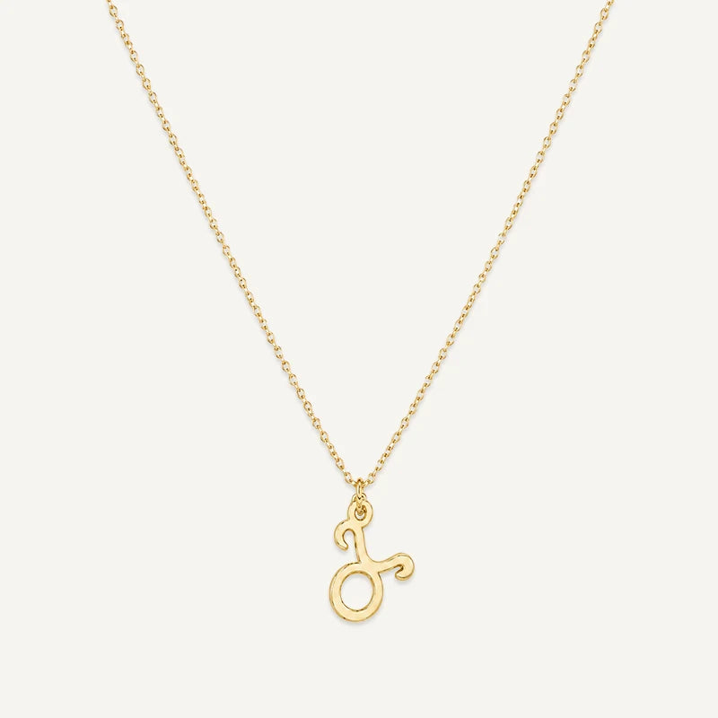 Collier Signe Astrologique Personnalisé Or Taureau
