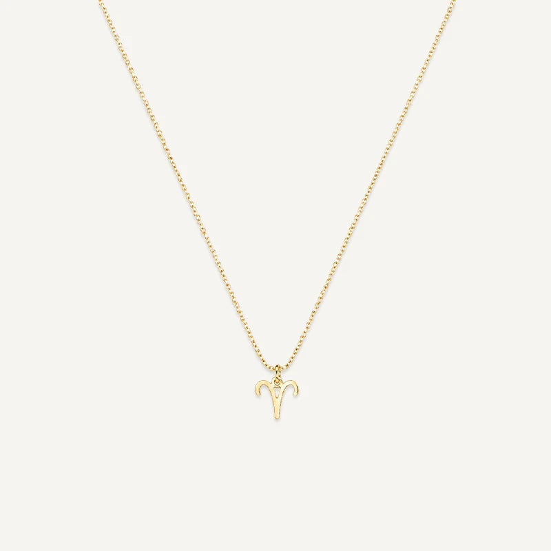 Collier Signe Astrologique Personnalisé Or Bélier