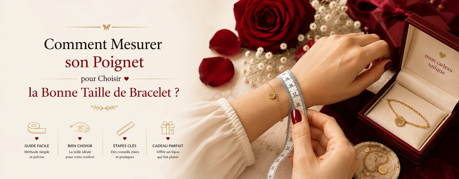 Comment Mesurer son Poignet pour Choisir la Bonne Taille de Bracelet ?