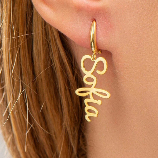 Boucles d'Oreilles Personnalisées